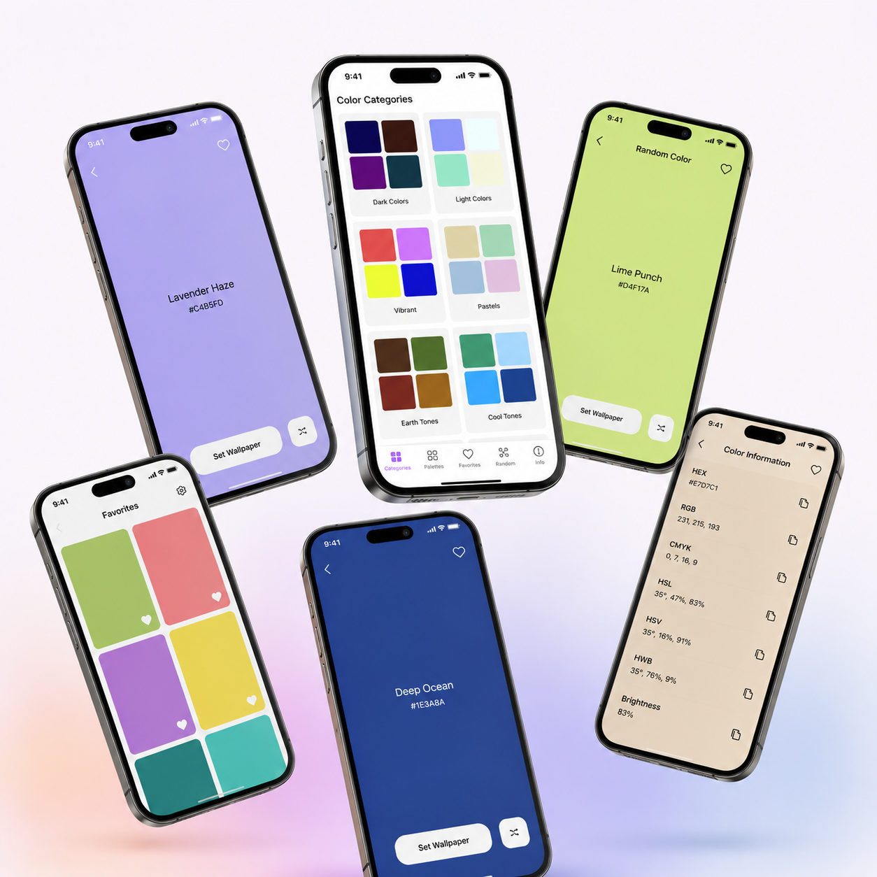 Wallpaper Rainbow Shifter